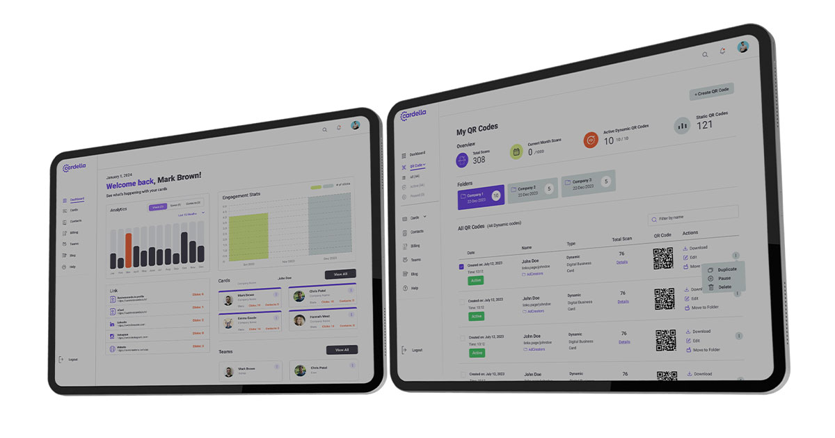 Cardella: Your Digital Business Card & QR Code Platform
